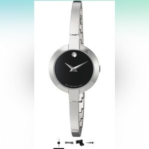 Movado Silver Watch